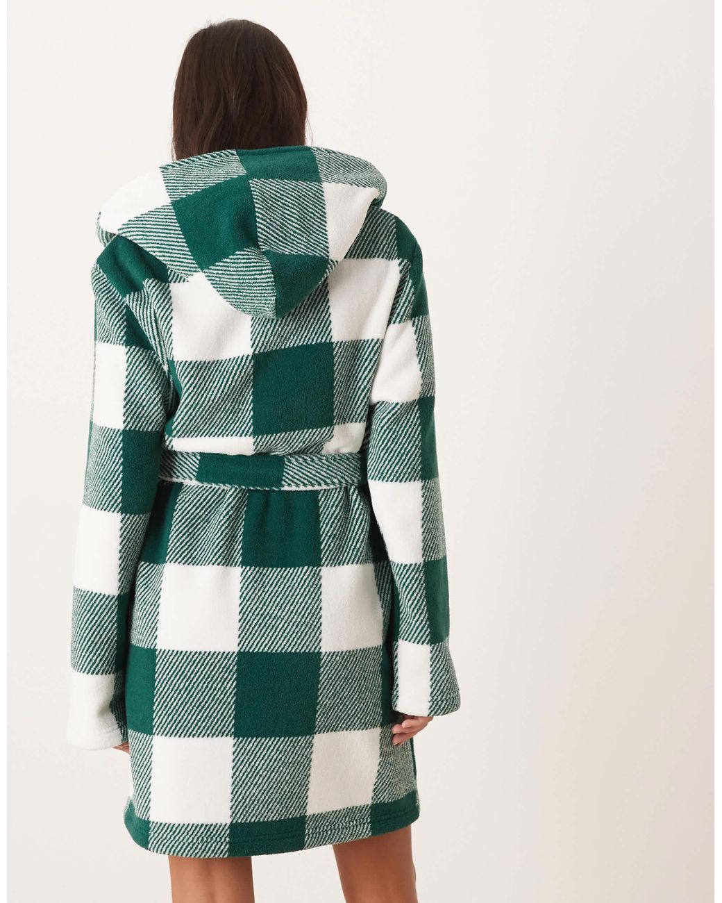 ASOS Green Microfleece Mini Robe