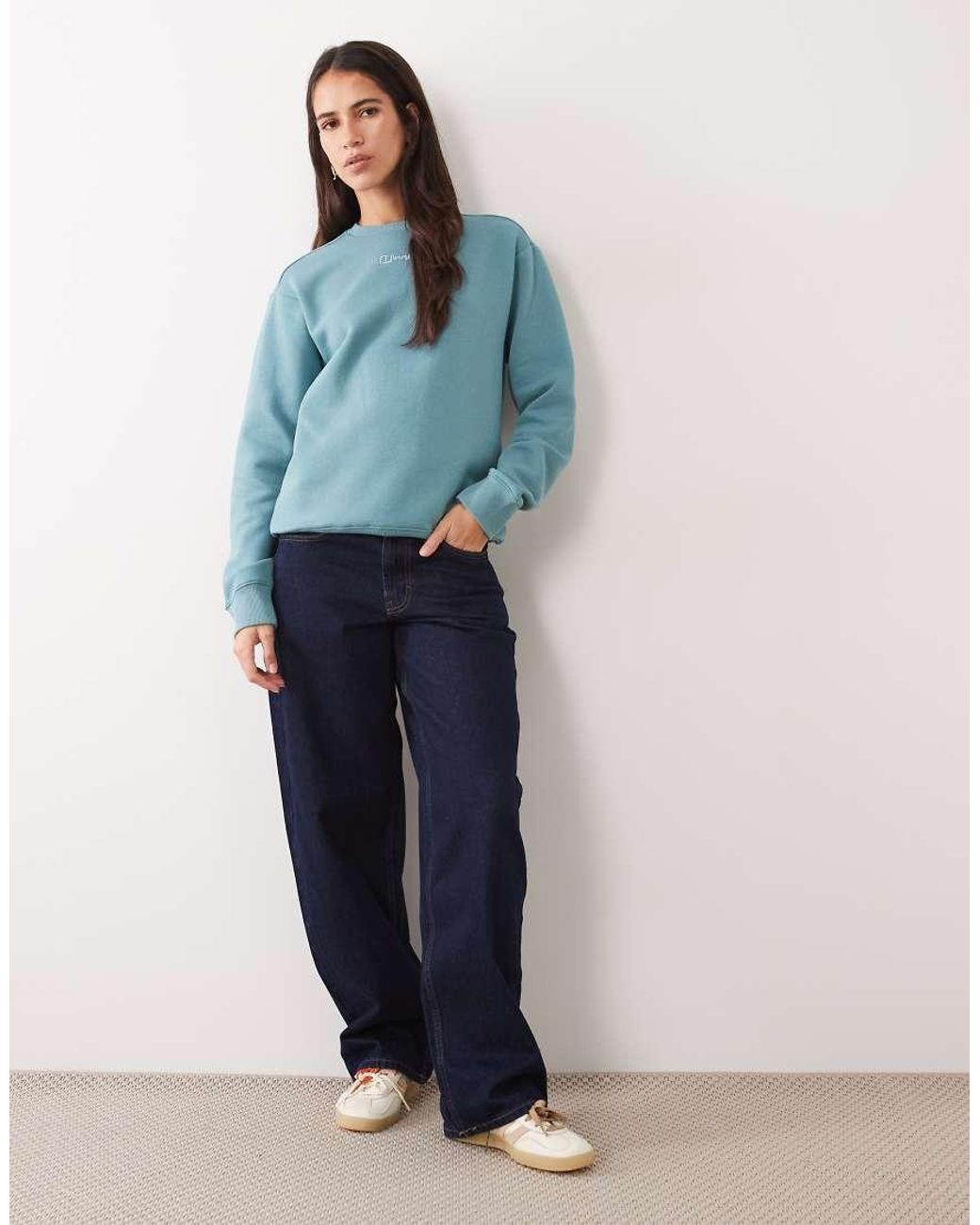 Berghaus Blue Essential Logo Sweatshirt