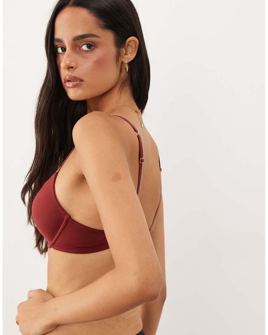 ASOS Red Molded T-shirt Bra
