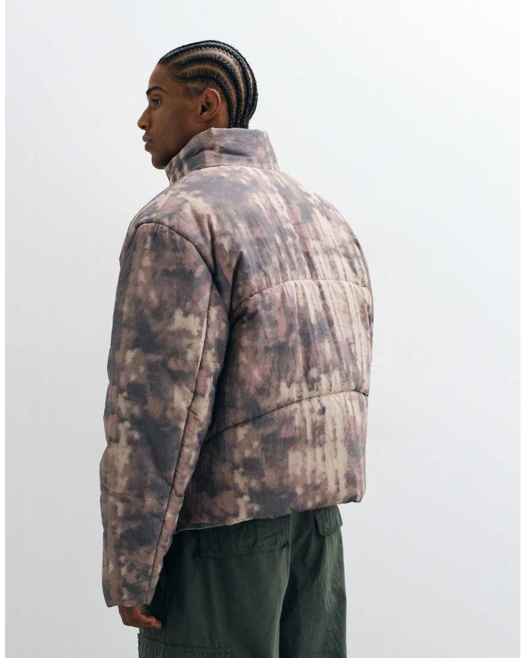 ASOS Gray Puffer for men