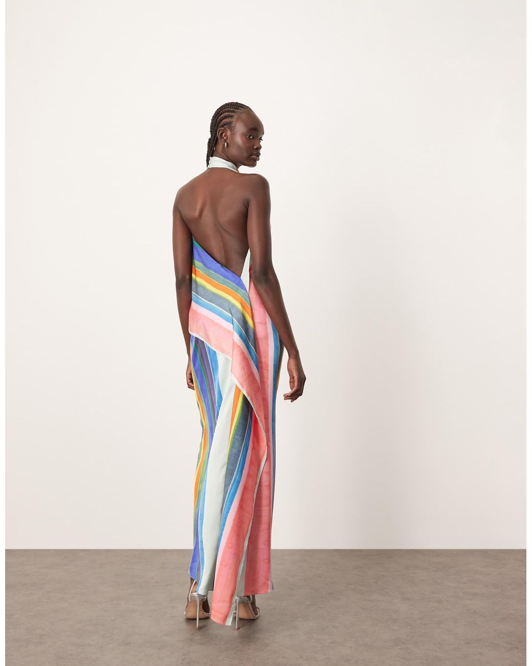 long maxi dress flowy Long Flowy 'Arielle' Floral Maxi Dress X-Large / Yellow/Green/Blue - Dresses - Women's Clothing & Accessories