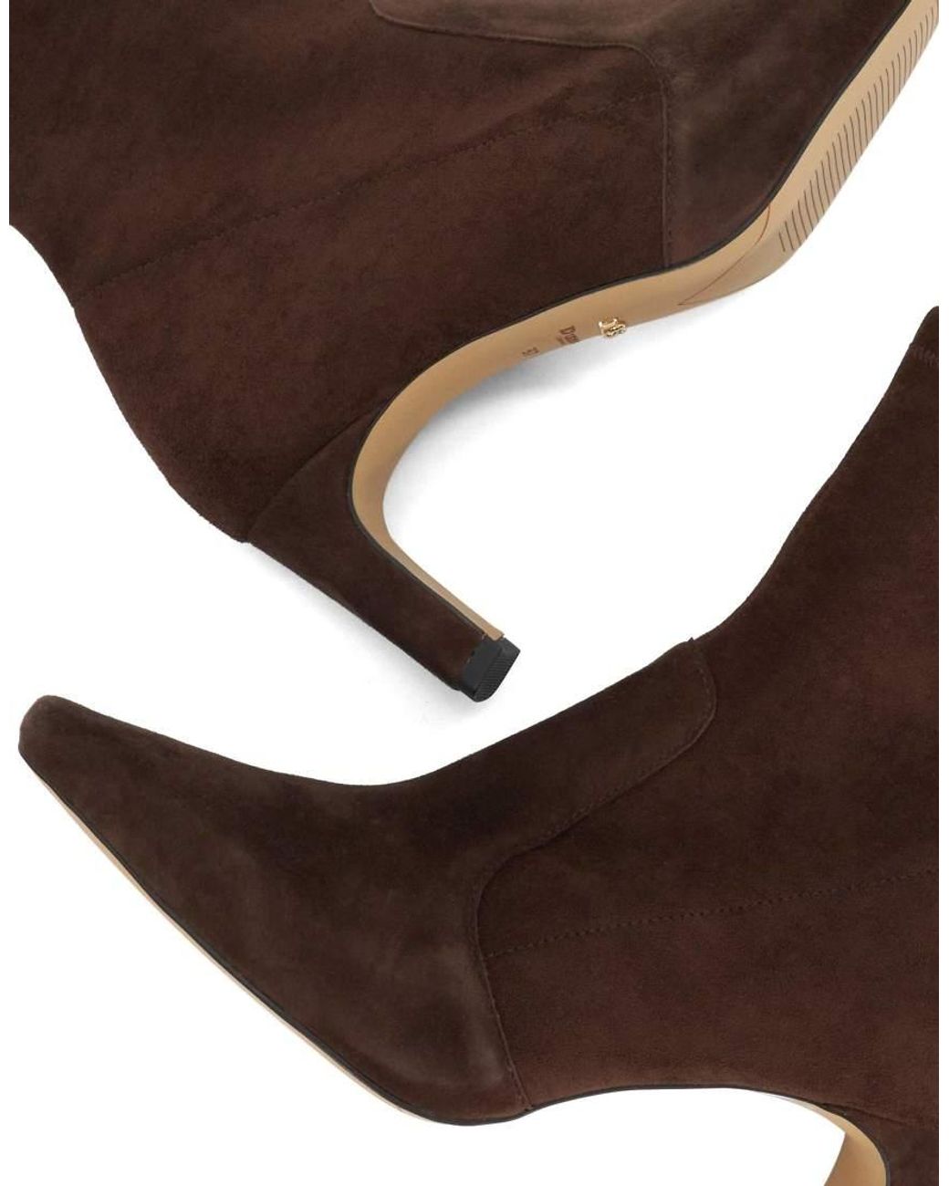 Dune Brown Olexa Ankle Boots