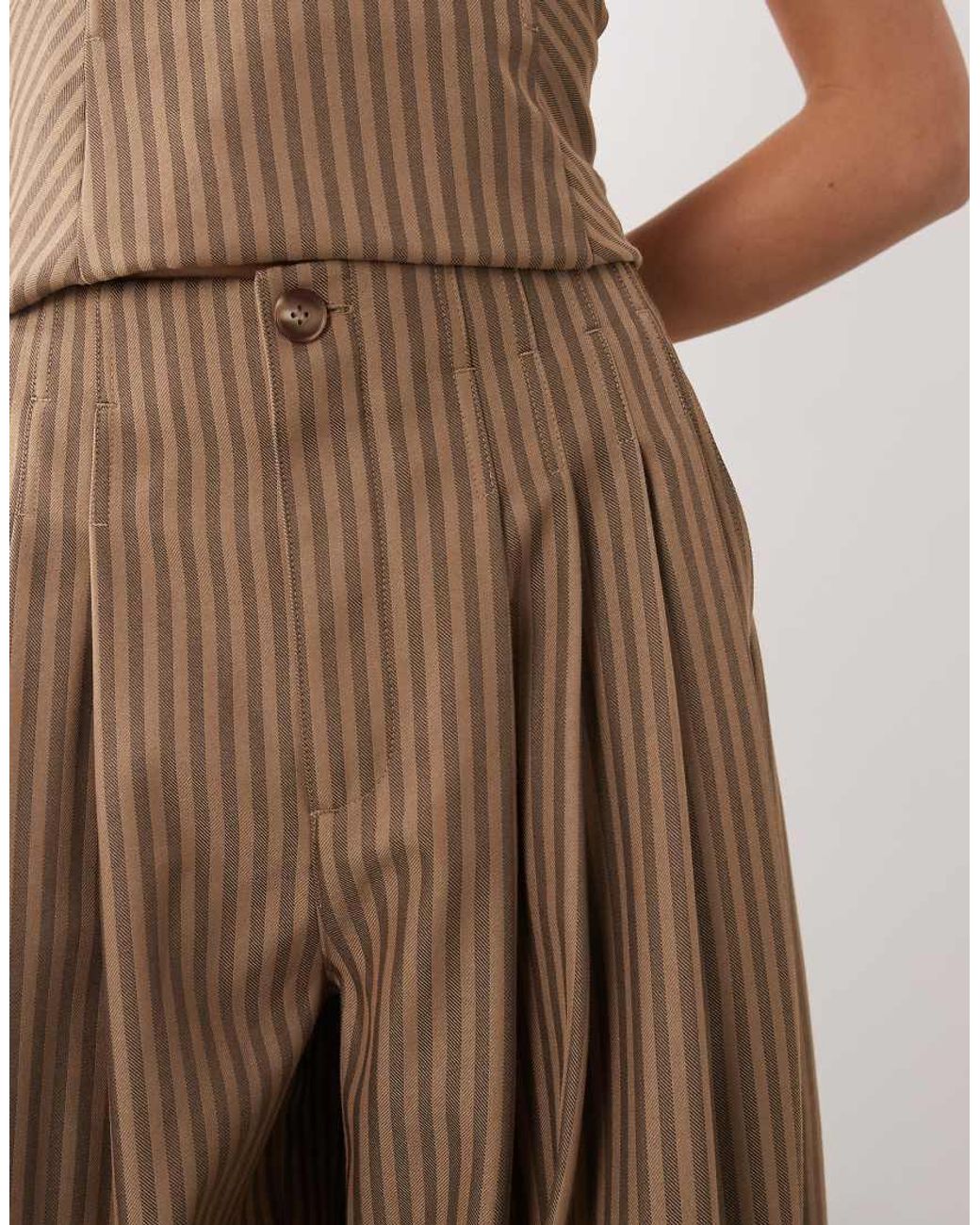 ARRANGE Brown Wide Leg Pants