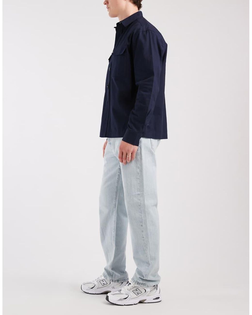 Only & Sons Blue Edge Straight Fit Jeans for men