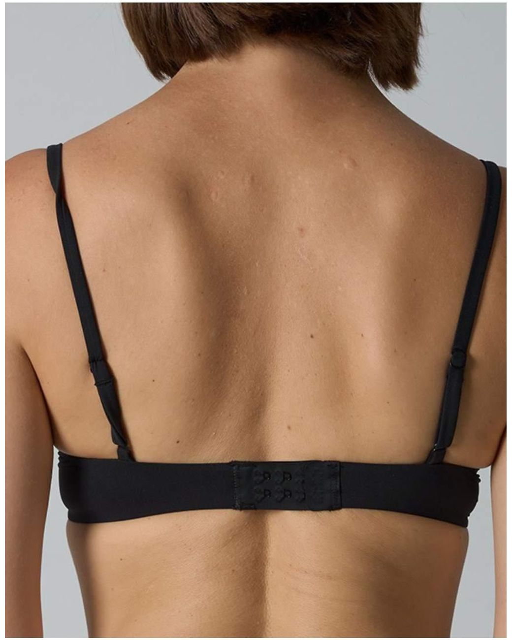 agon® Black Lace Trim Underwired Bra