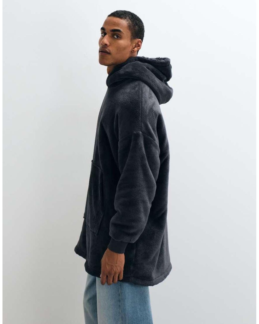 New Look Blue Oodie for men