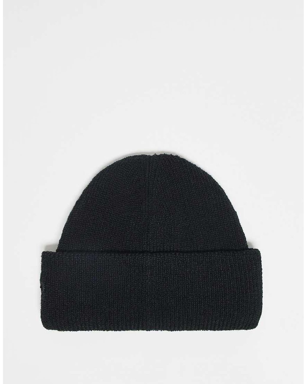 '47 Black Ny Yankees Ribbed Cuff Knit Beanie
