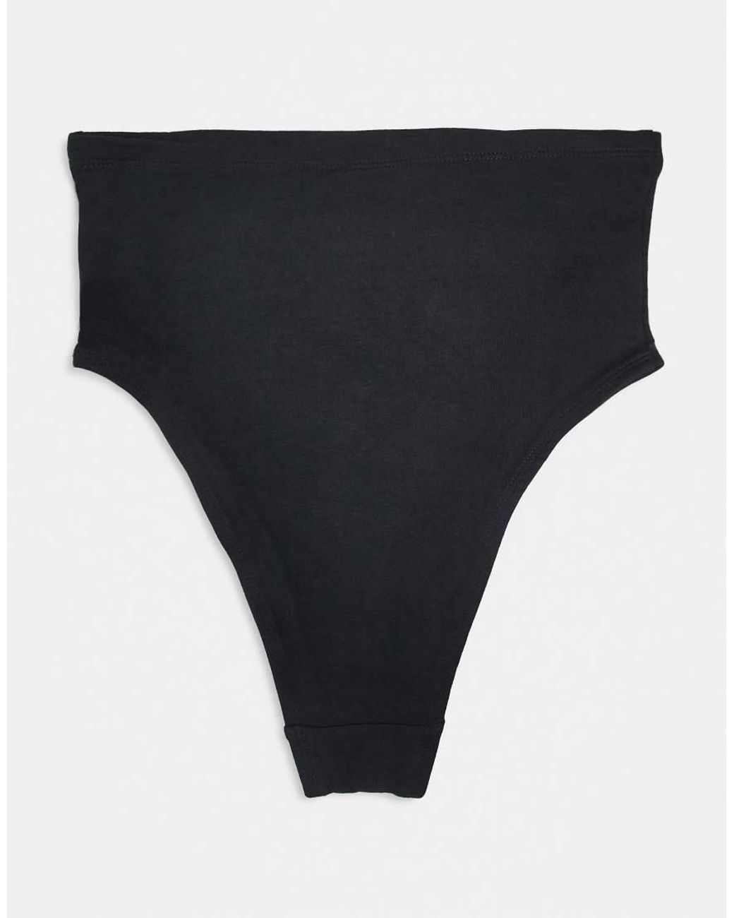Mama.licious Black Mamalicious Maternity 3 Pack High Waist High Leg Briefs