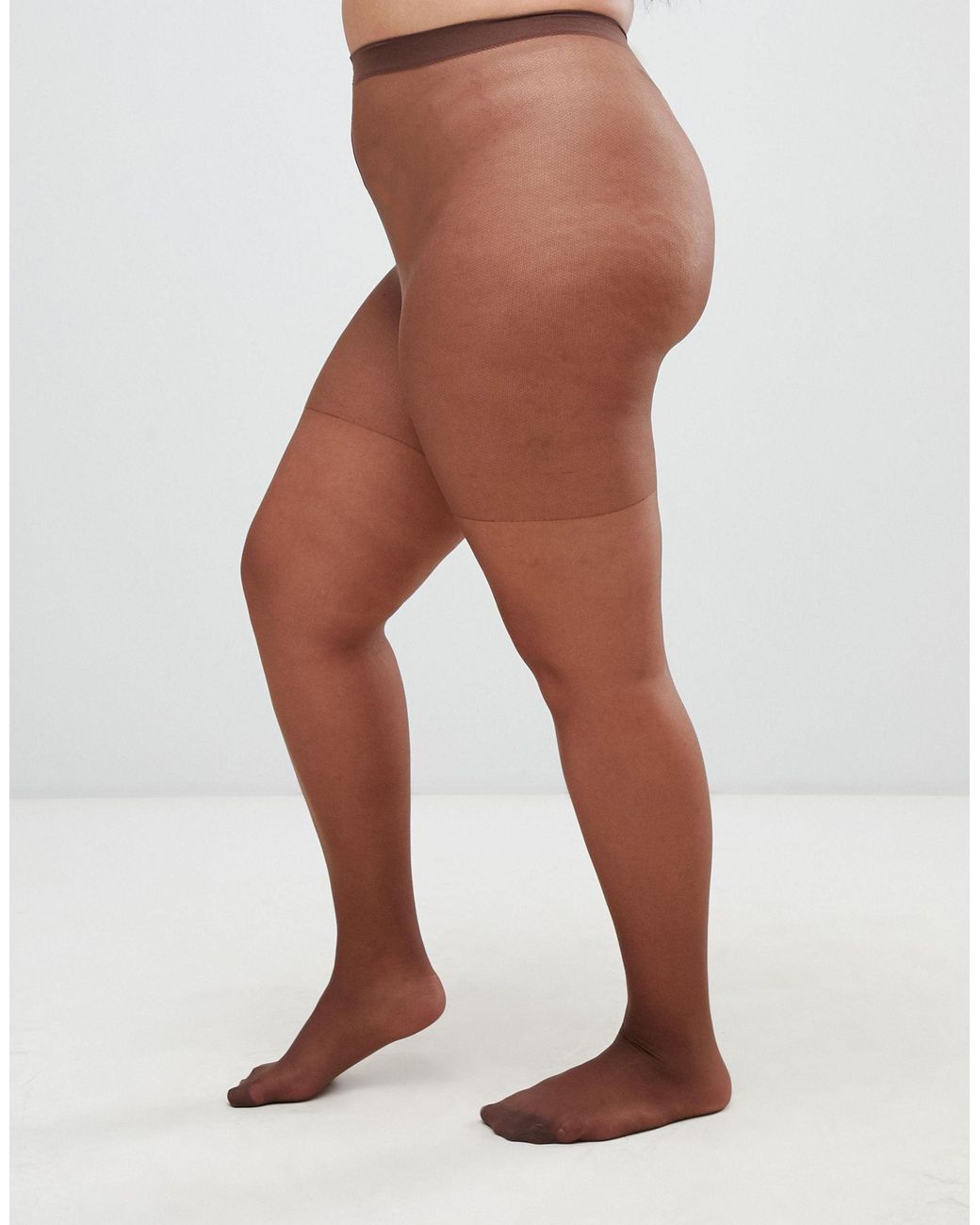 ASOS Denim Curve 15 Denier Tights in 