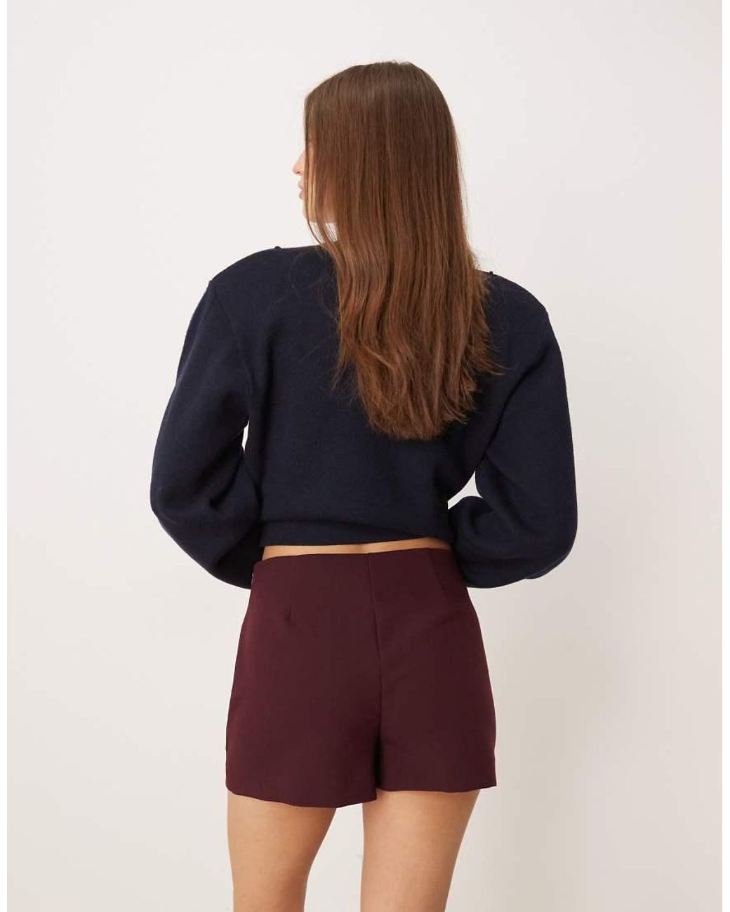 ASOS Blue Pelmet Mini Skort