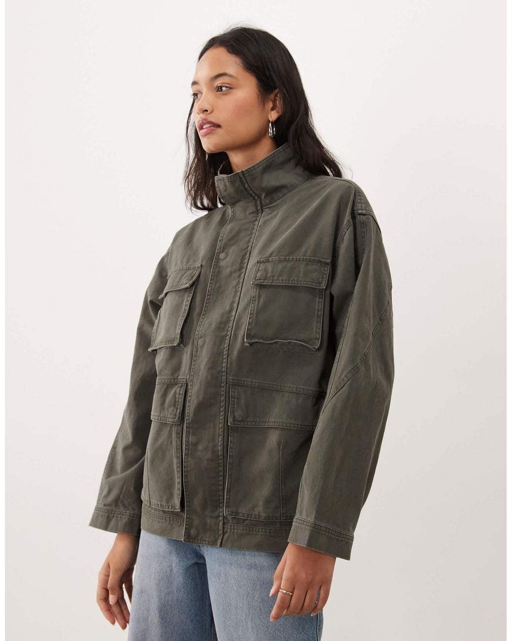 Cotton On Green Eavis Parker Jacket