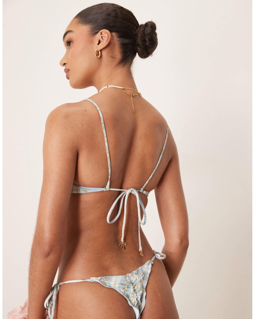 Wild Lovers Multicolor Milkshake Bikini Top