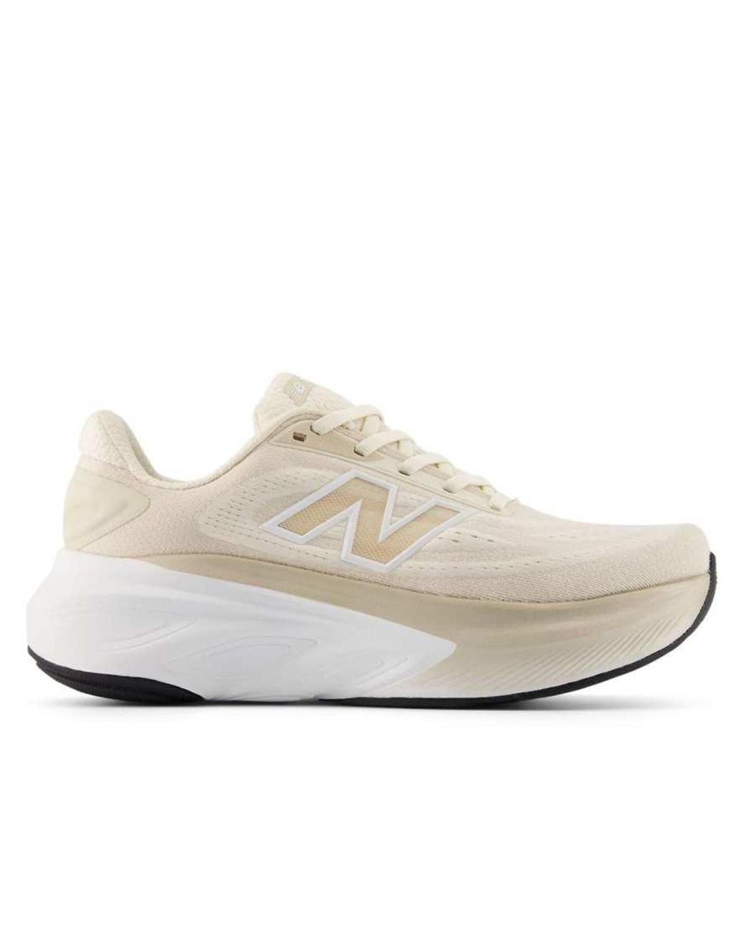 New Balance White Fresh Foam X More V6 Running Trainers