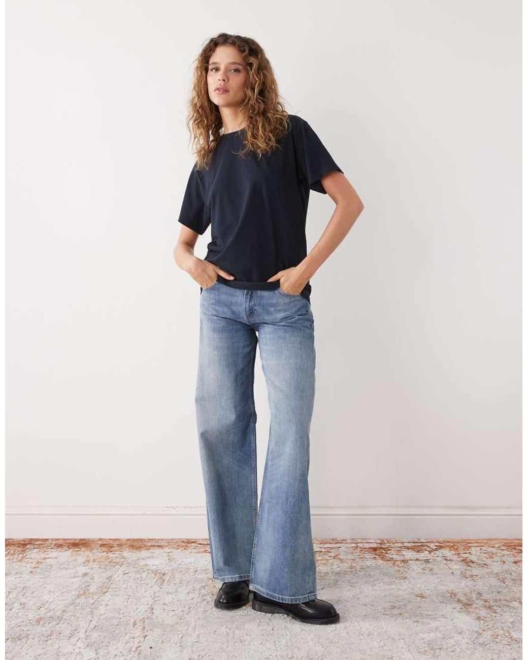 Weekday Blue T-shirt