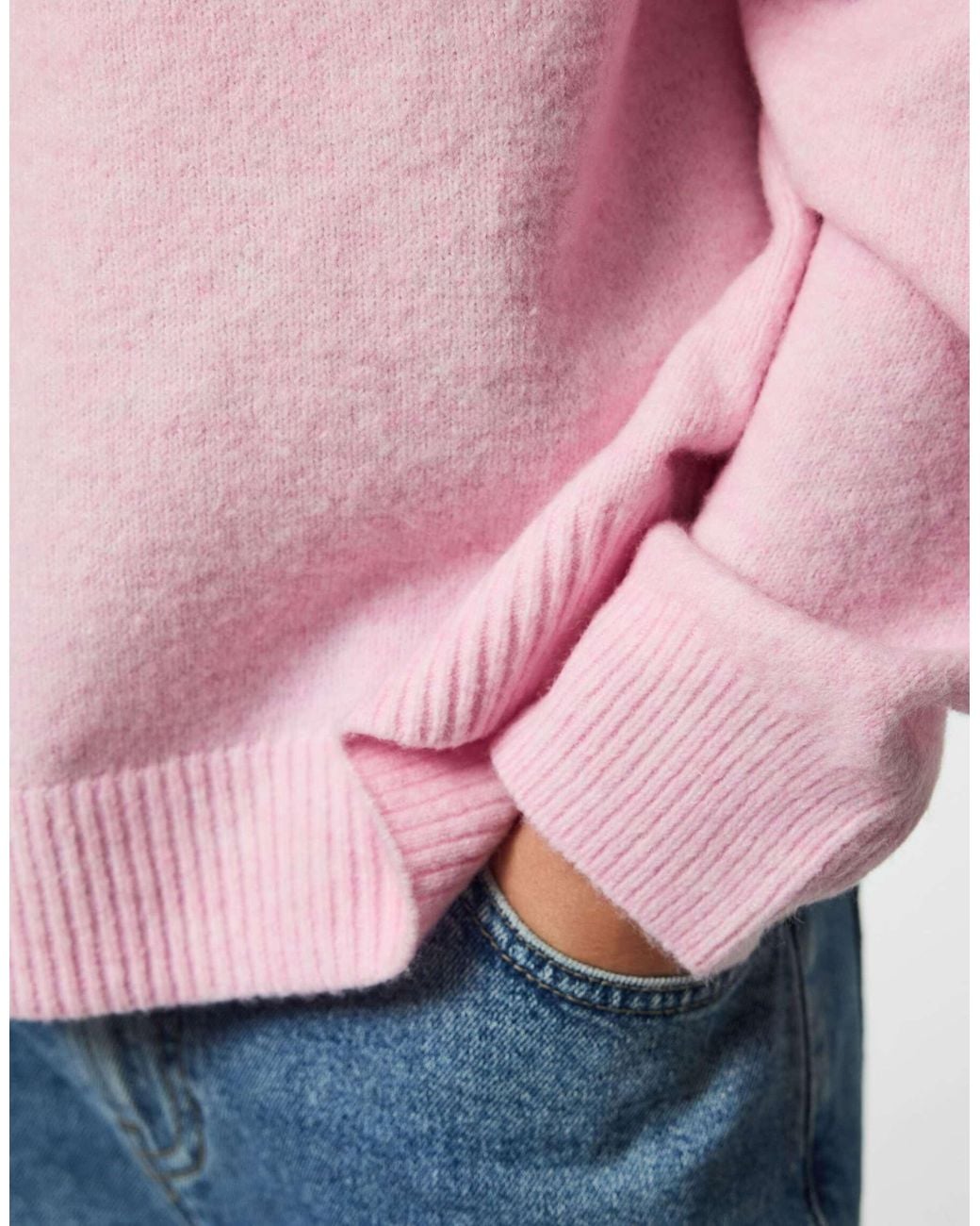 Pieces Pink – strickpullover