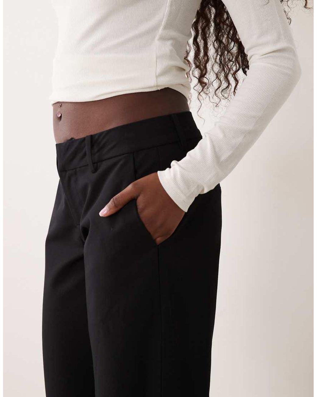 Cotton On White Saskia Suiting Trouser