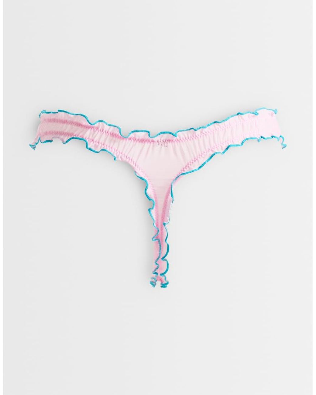 ASOS Multicolor 3 Pack Sheer Mesh Scrunch G-string