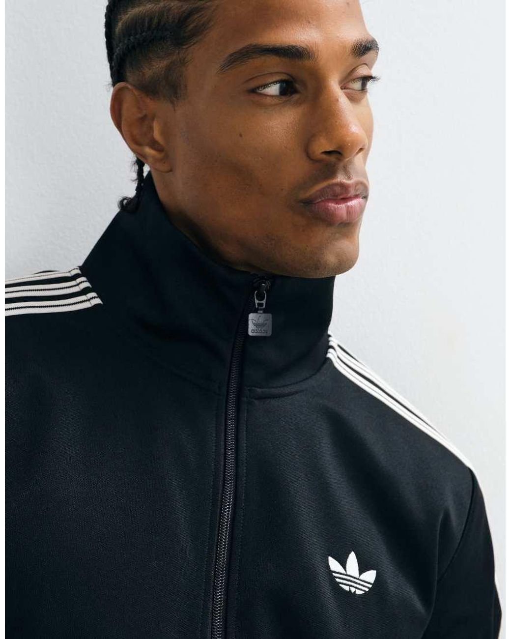 Adidas Originals Black Beckenbauer Track Top for men