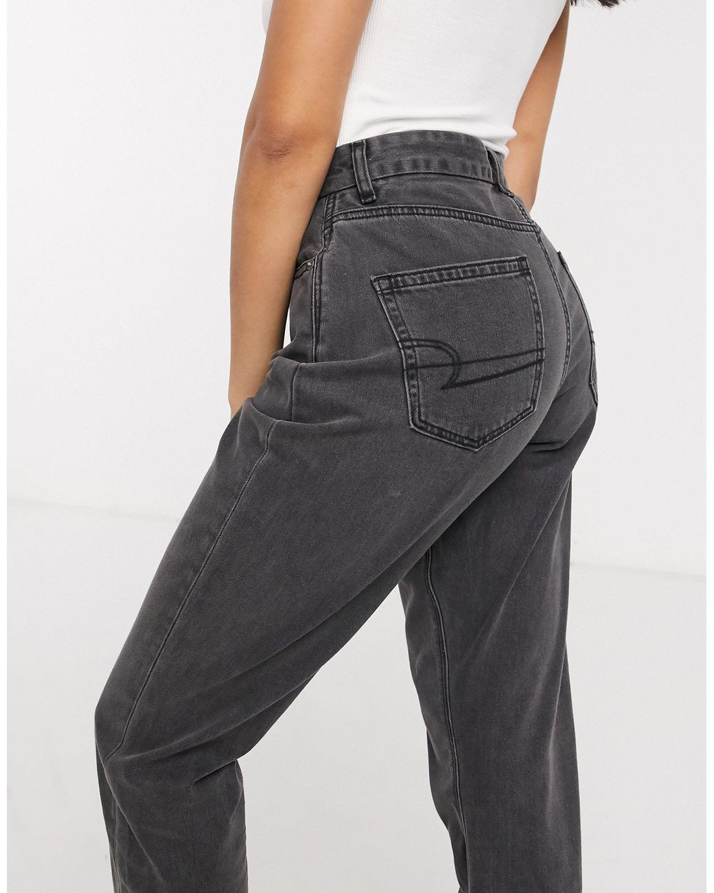 American Eagle Denim Curvy Mom Jeans in 