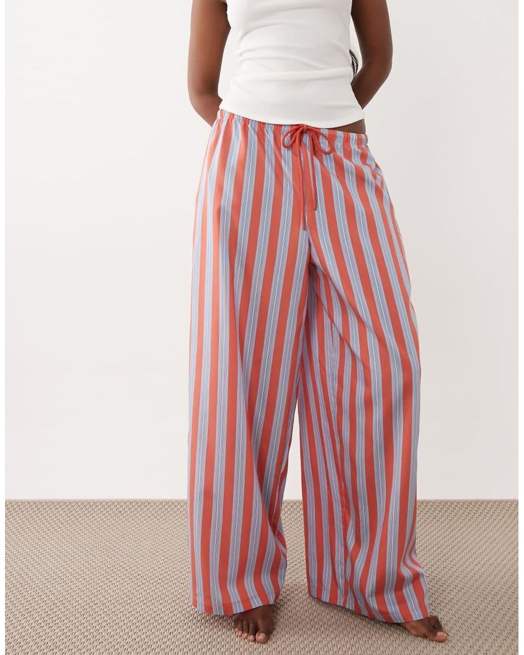 ASOS Pink Poplin Pyjama Pants