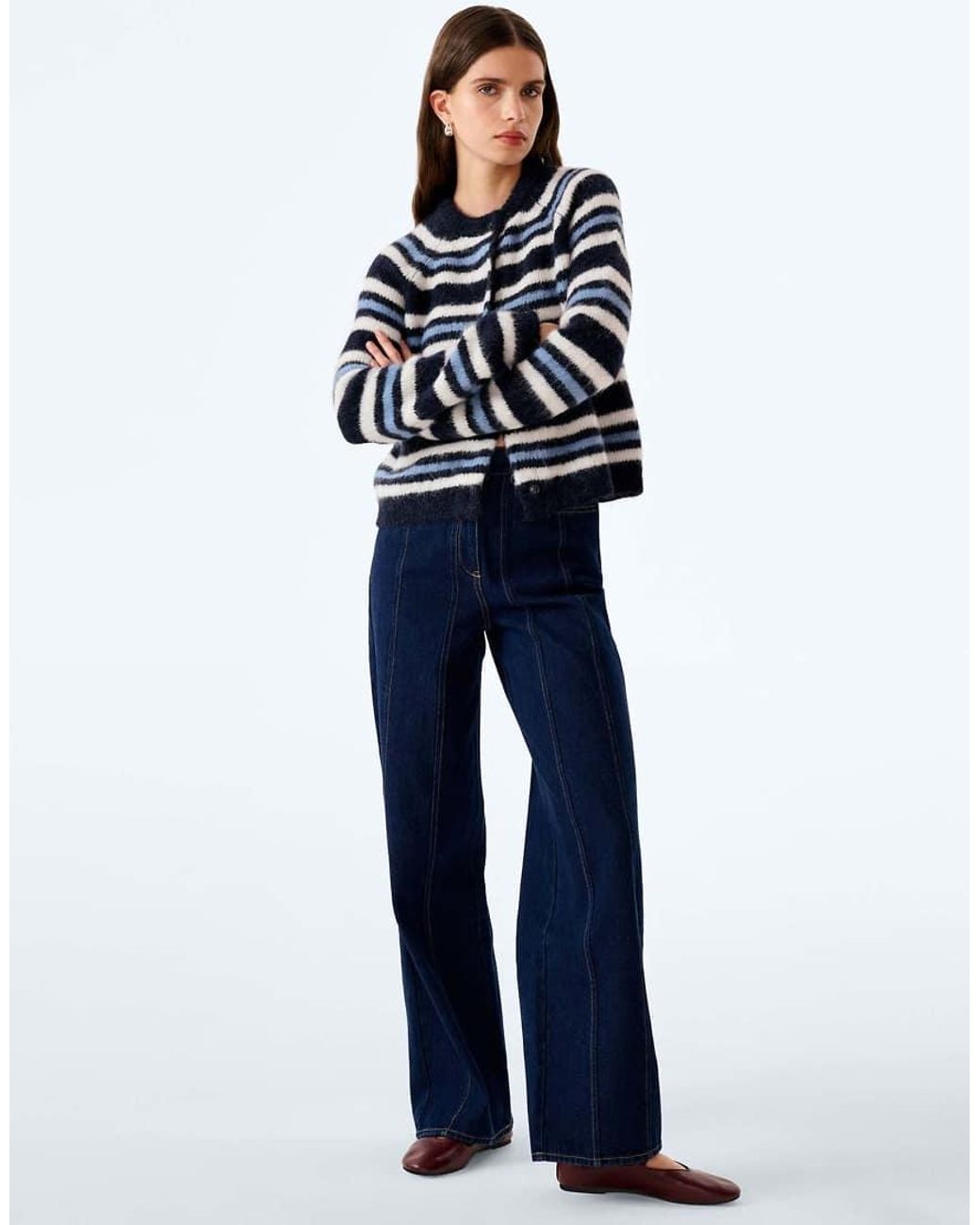 OMNES Blue Cosmo Cardigan