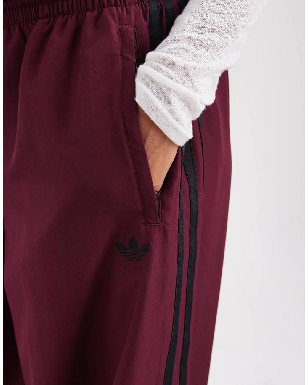 Adidas Originals Purple Firebird Woven Track Pants