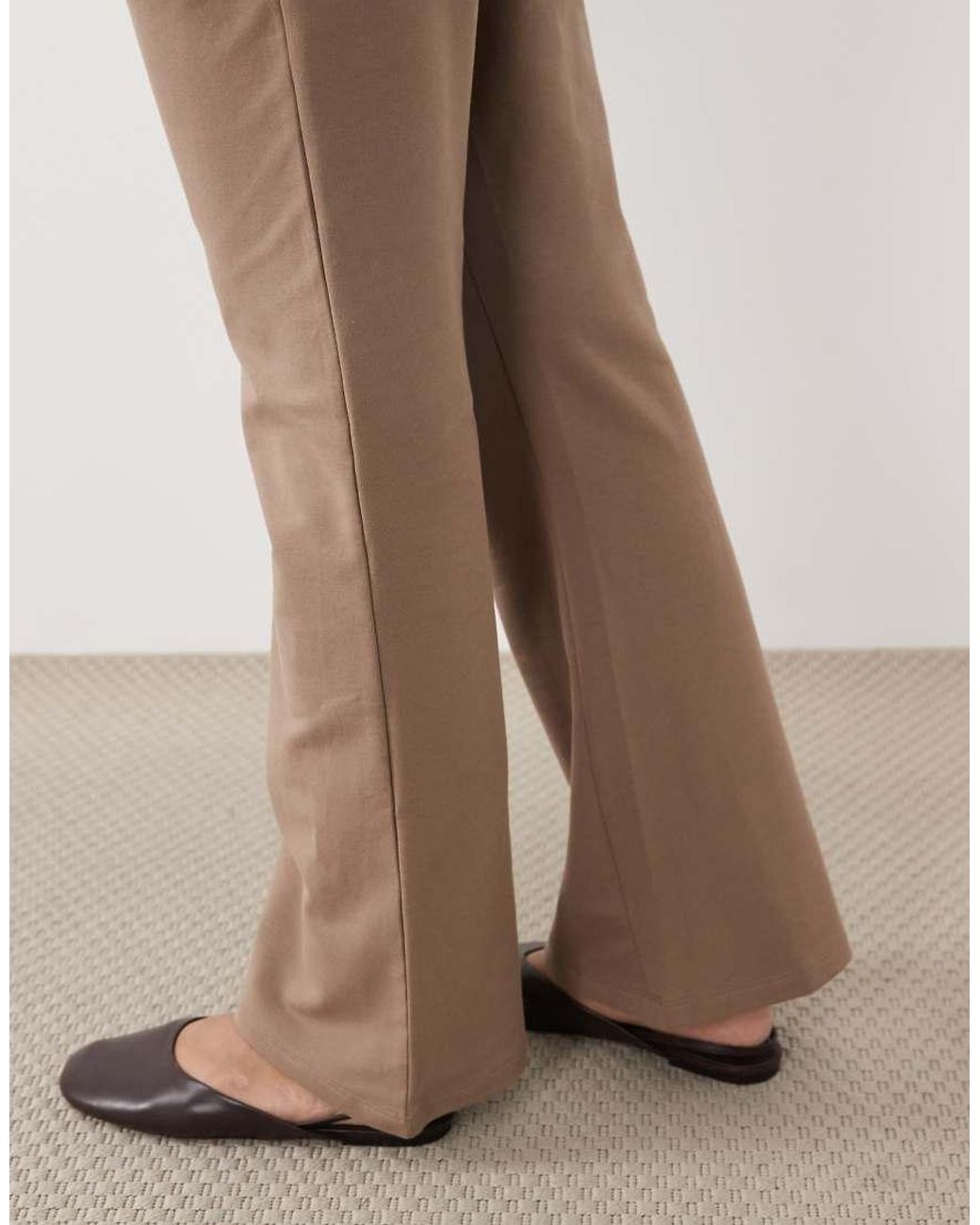 Mama.licious Natural Mamalicious Maternity Flared Sweat Trouser Co-ord