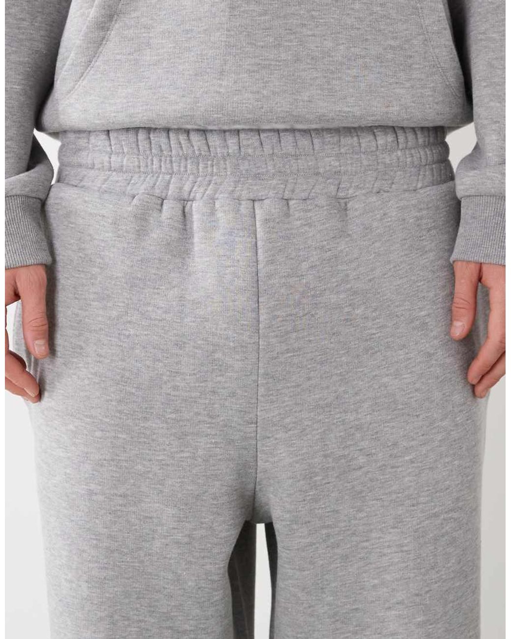 Reclaimed Vintage Gray Unisex Heavyweight Wide Leg jogger