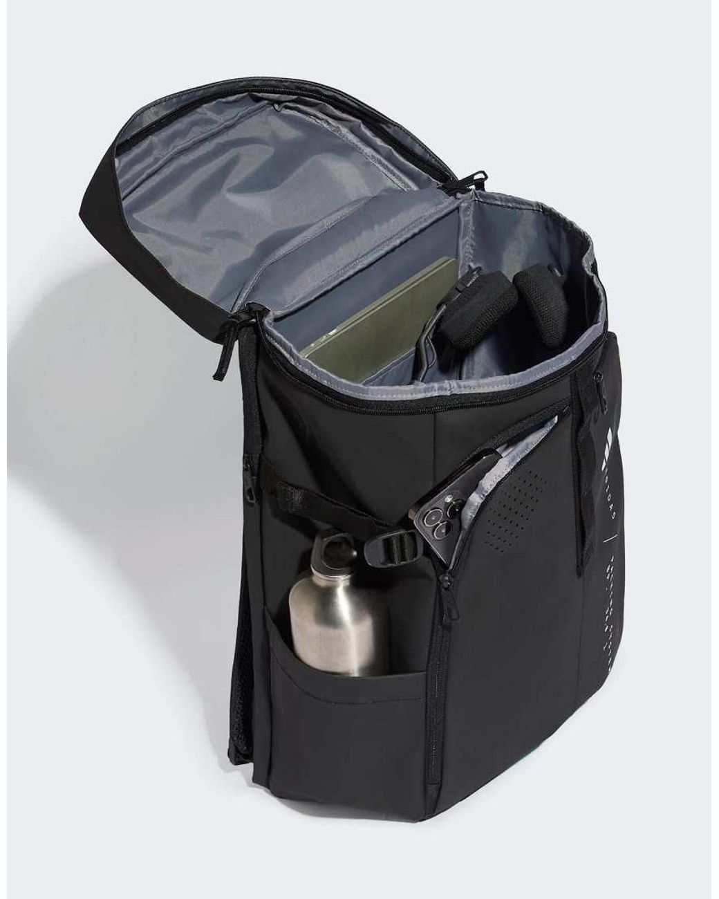 Adidas Originals Black Hybrid Backpack