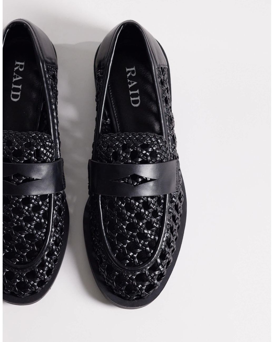 Raid Blue – uliana – gewebte loafer