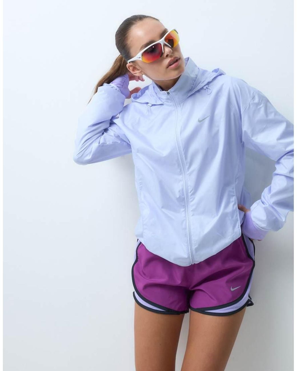 Nike Purple Tempo Repel Jacket