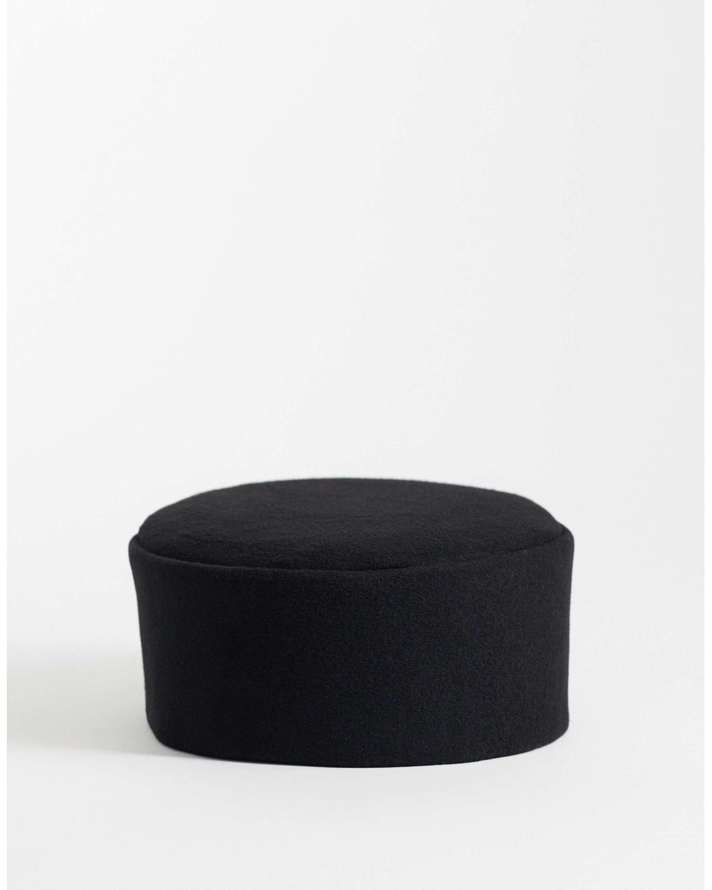 ASOS Black Pillbox Hat