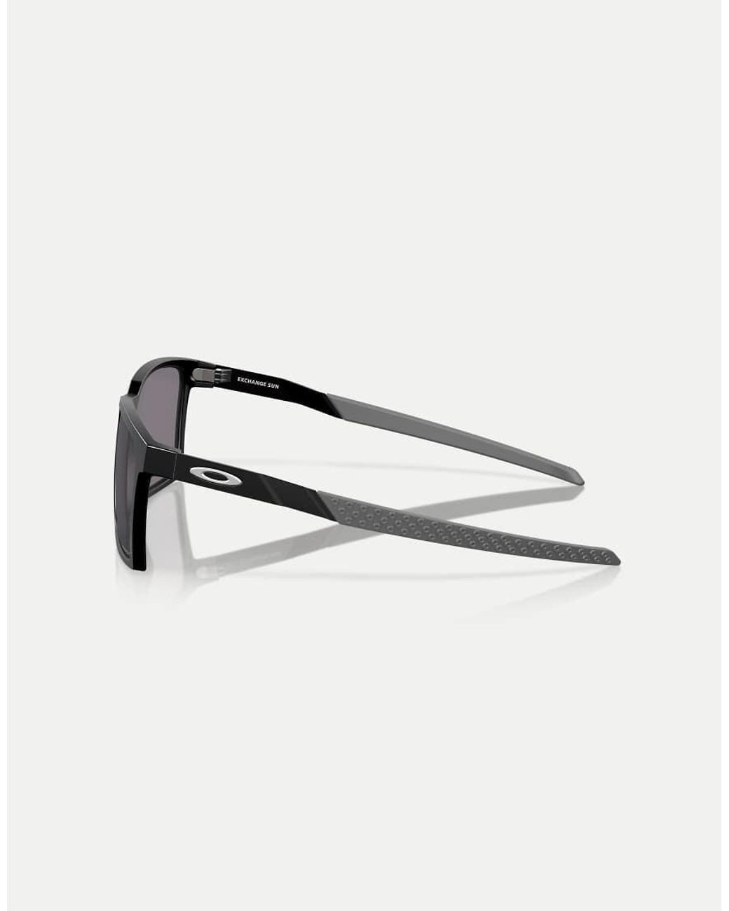 Oakley White Exchange Sun Rectangle Polarised Sunglasses With Lens