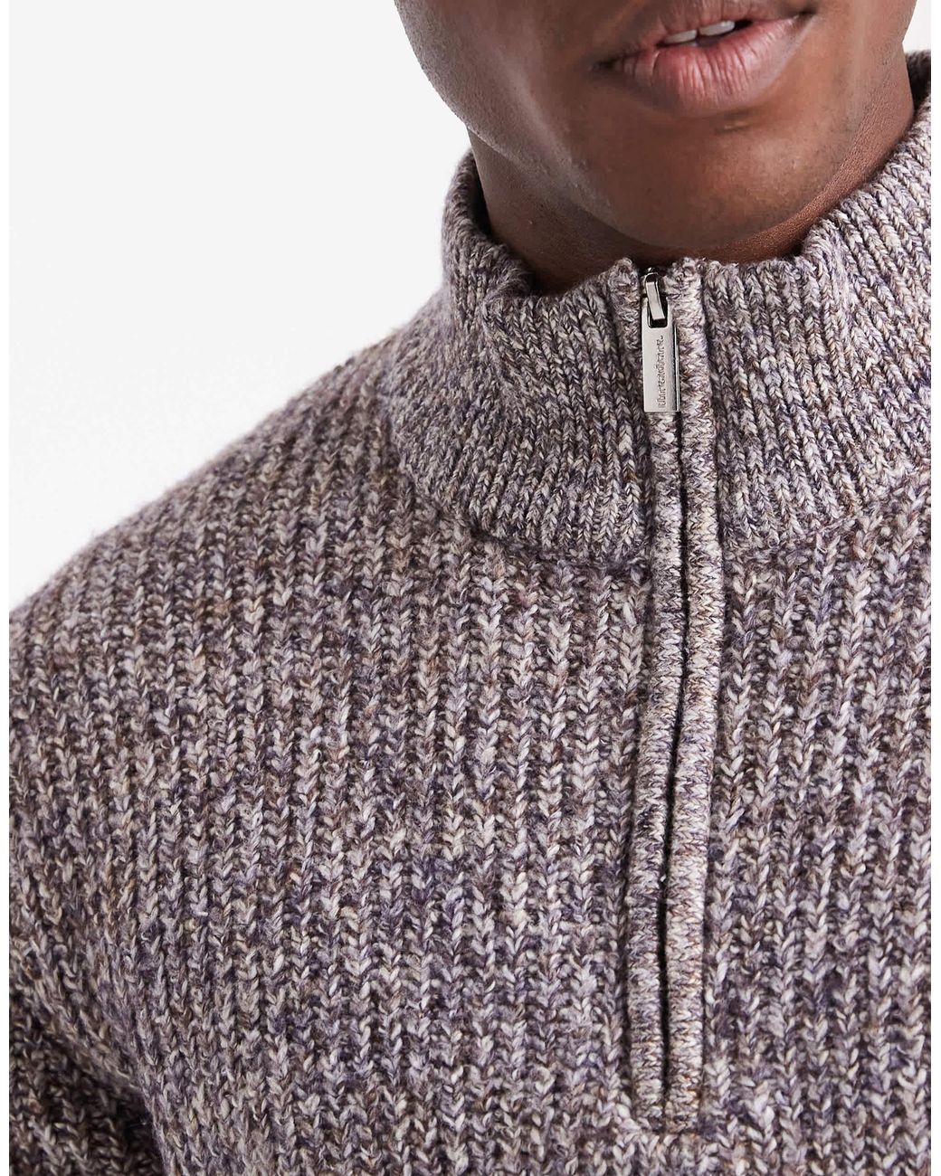 Threadbare – strickpullover in Gray für Herren
