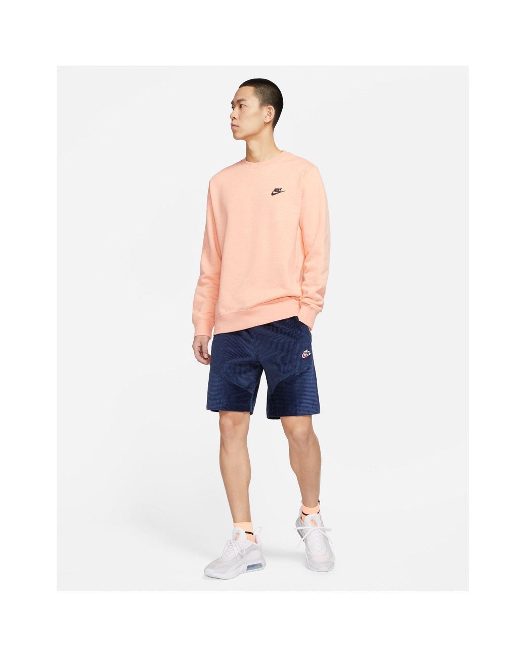 Nike sportswear heritage fleece shorts on sale