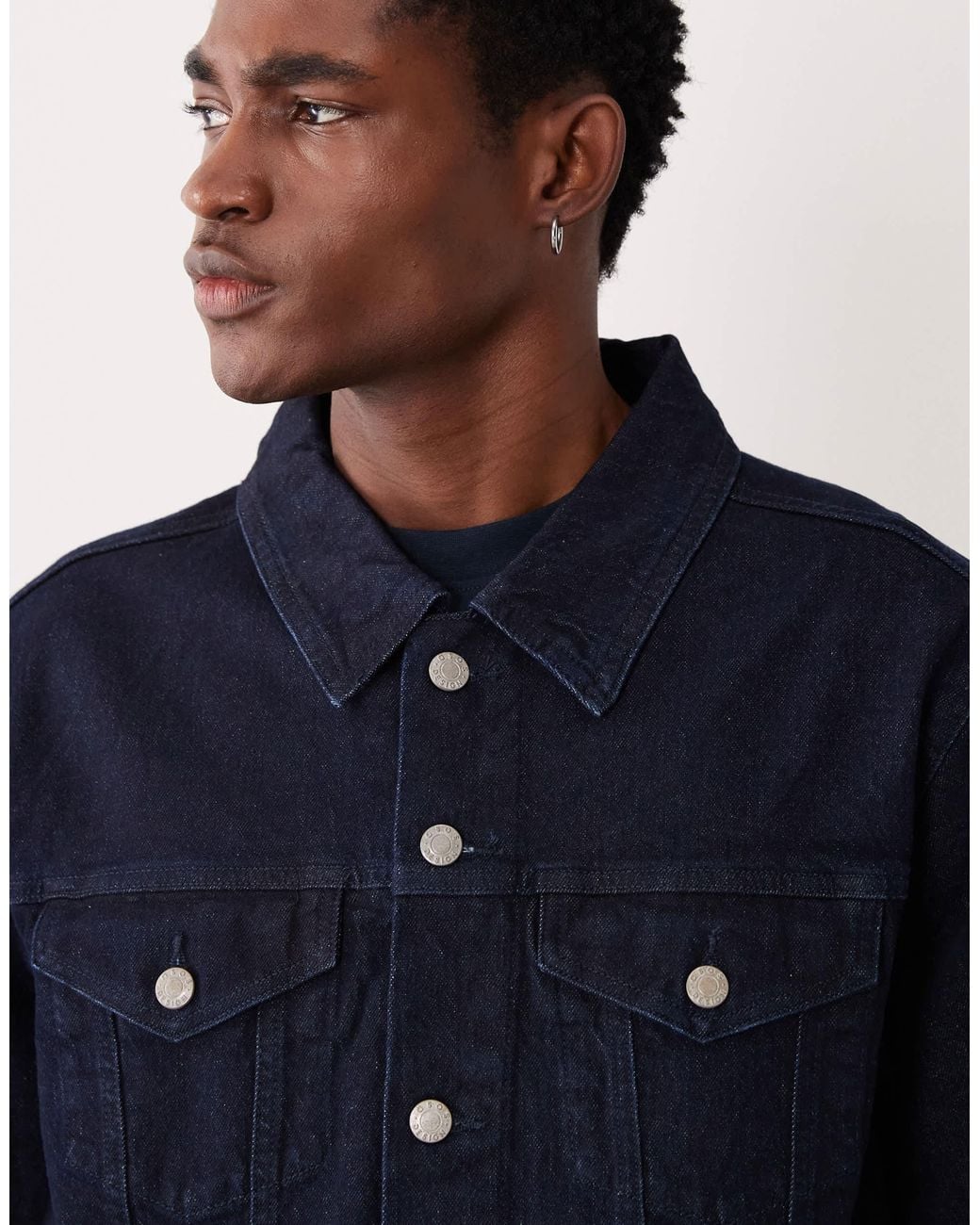 ASOS Blue Trucker Jacket for men