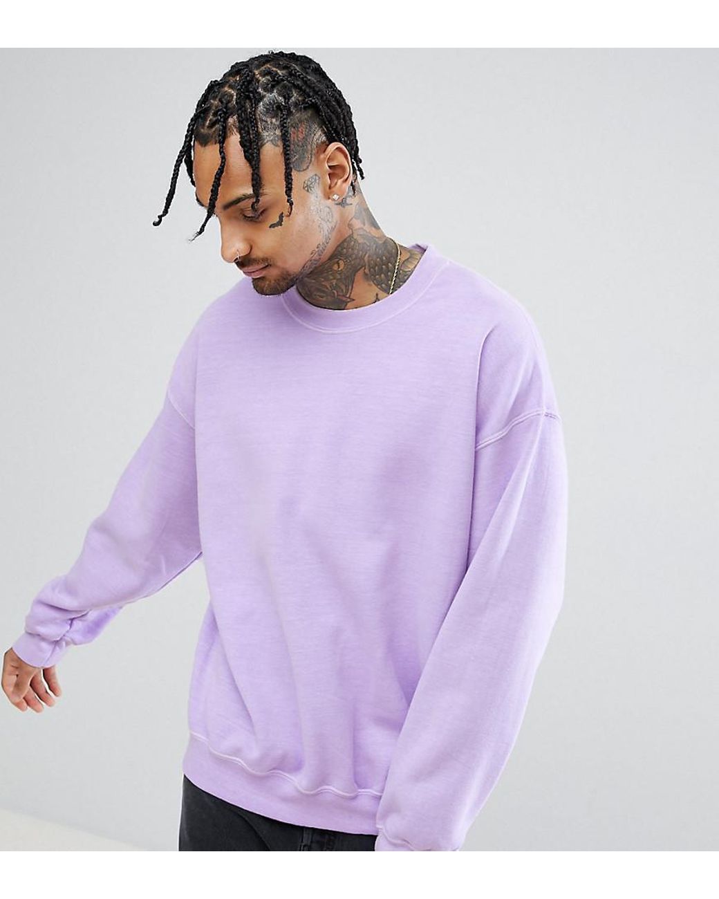 Lilac vintage sweatshirt hot sale