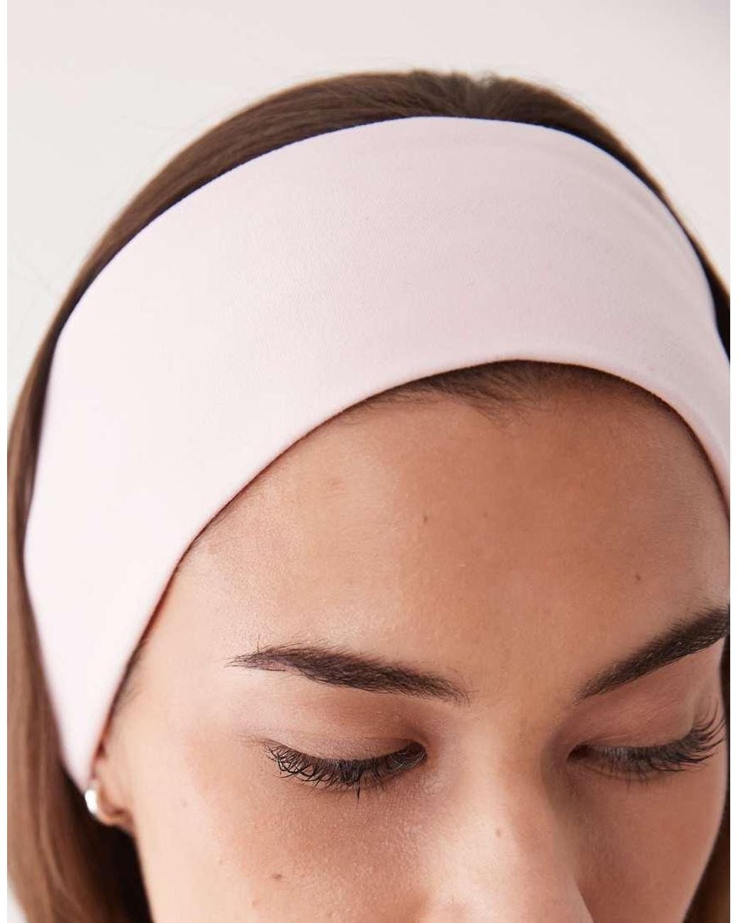 4505 Brown Icon Yoga Wide Headband