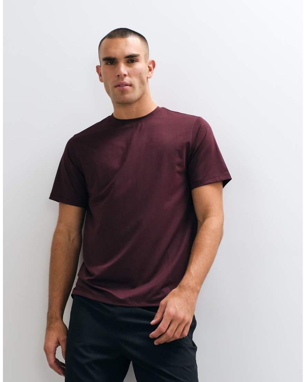 4505 Red Icon Quick Dry Mesh Training T-Shirt for men