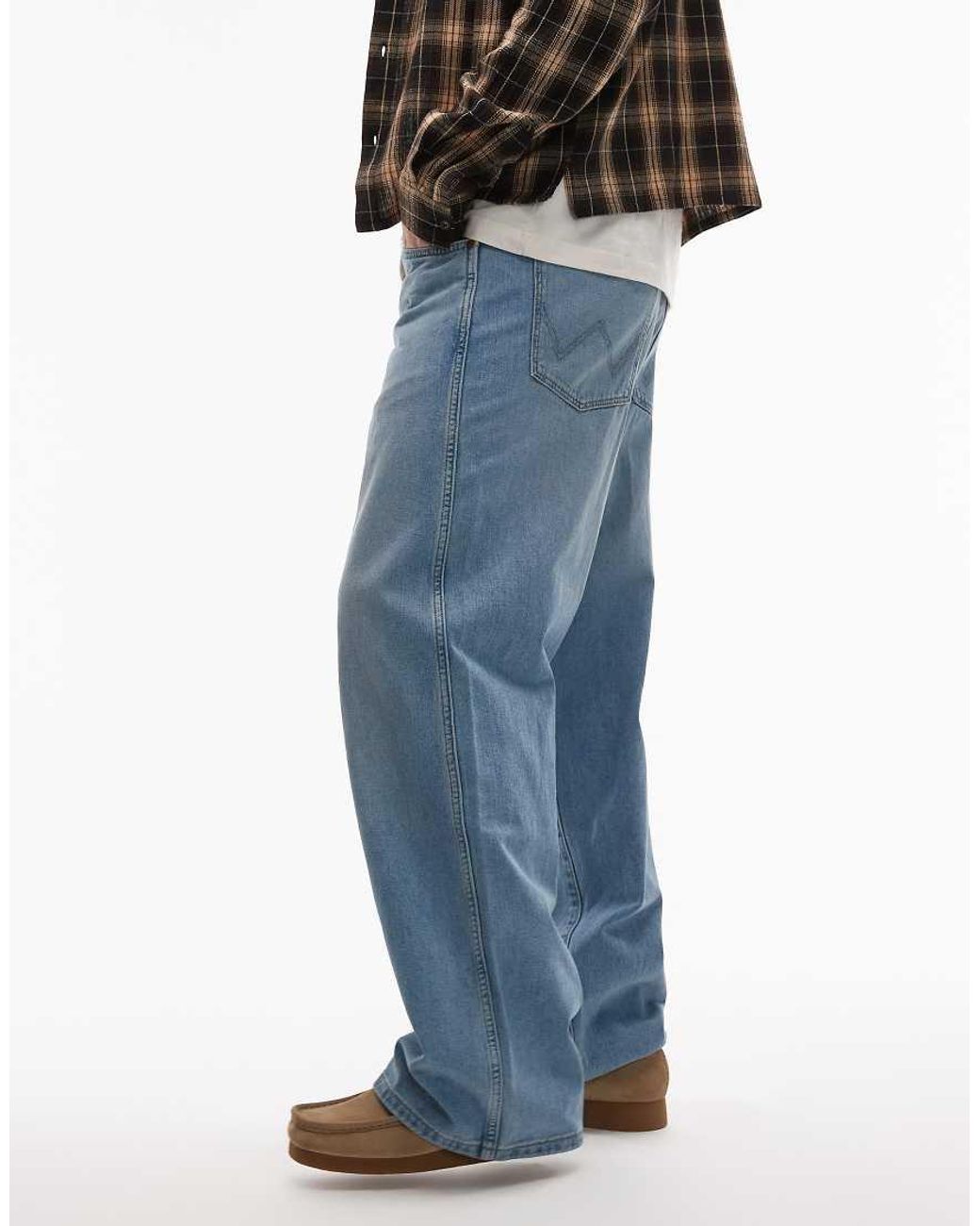 Wrangler baggy Fit Jeans in Blue for Men | Lyst UK