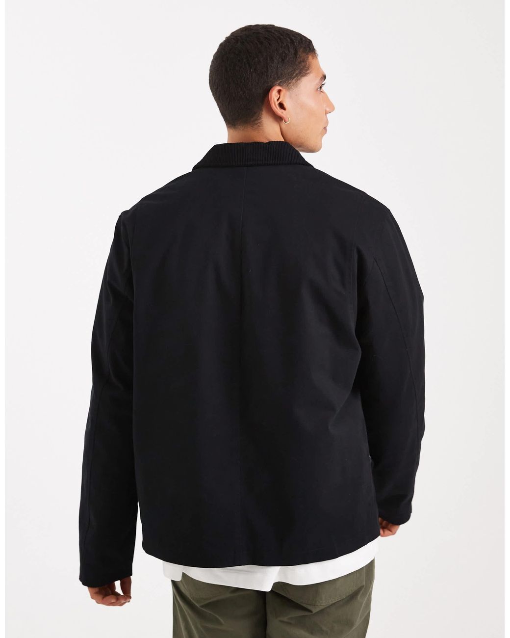 Jack & Jones – barn jacket in Black für Herren