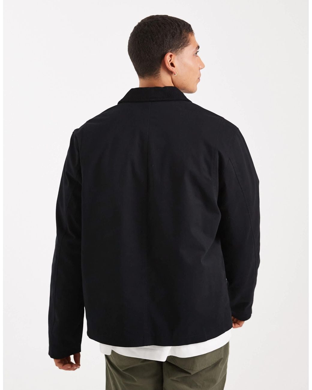 Jack & Jones Black Barn Jacket for men