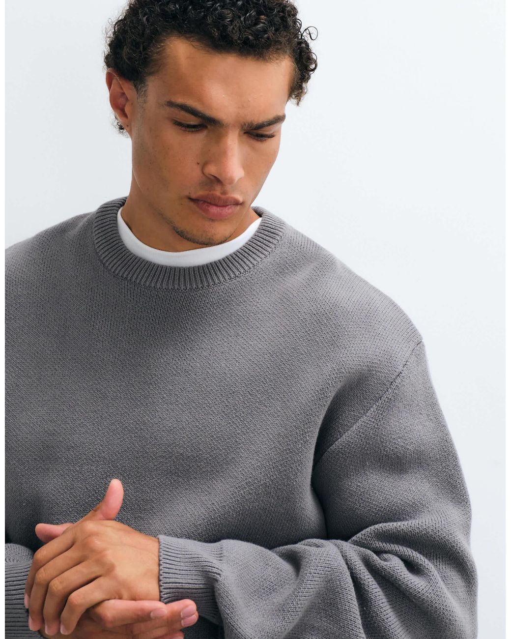 Weekday Pullover in Gray für Herren
