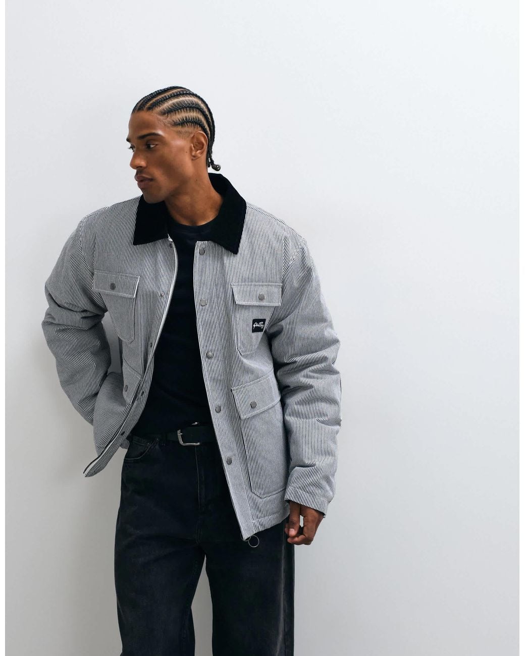 Stan Ray Gray Pro Lined Chore Jacket for men