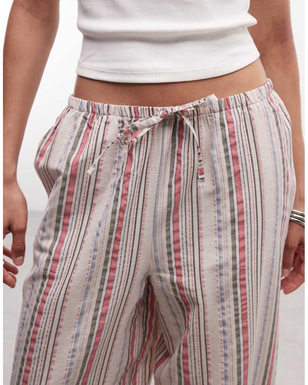 Reclaimed Vintage Pink Relaxed Trousers
