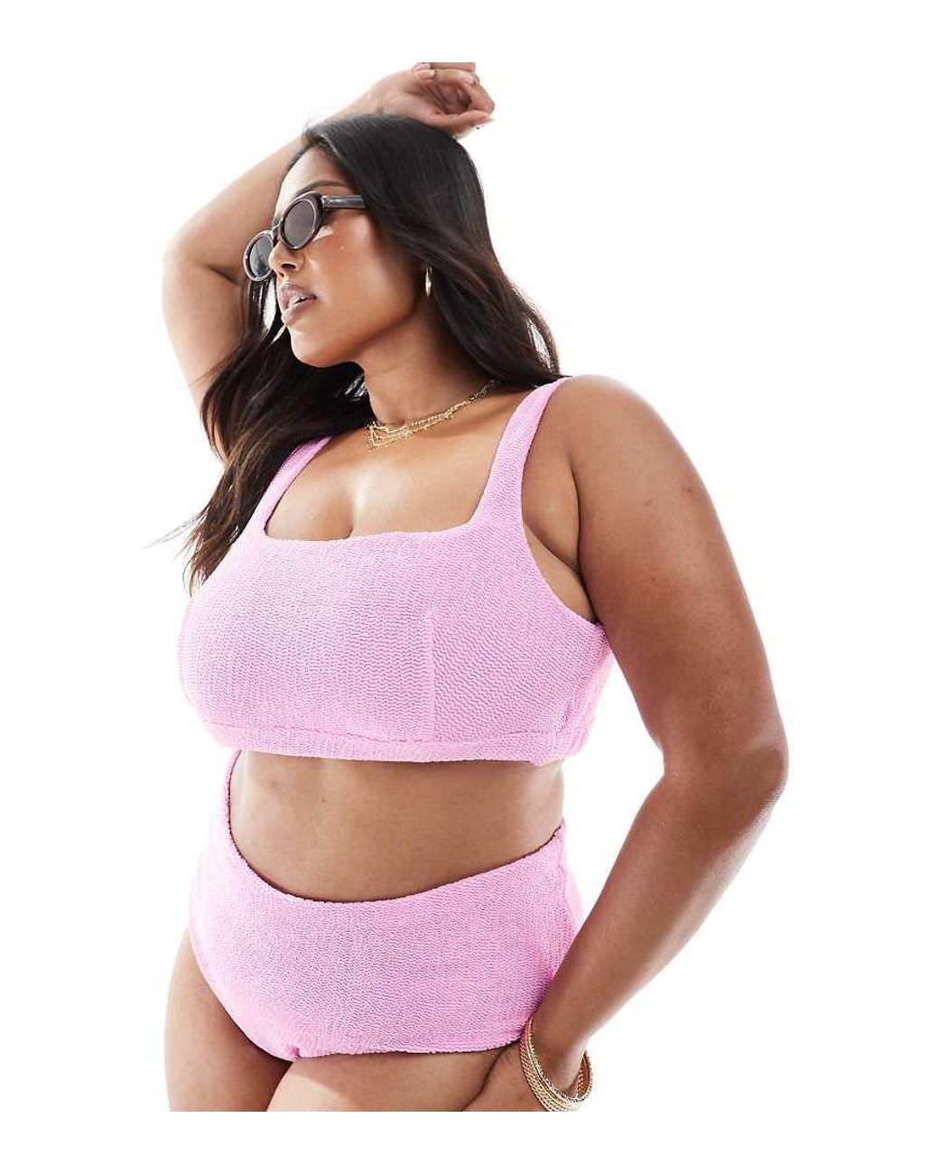 ASOS Asos Design Curve in het Pink