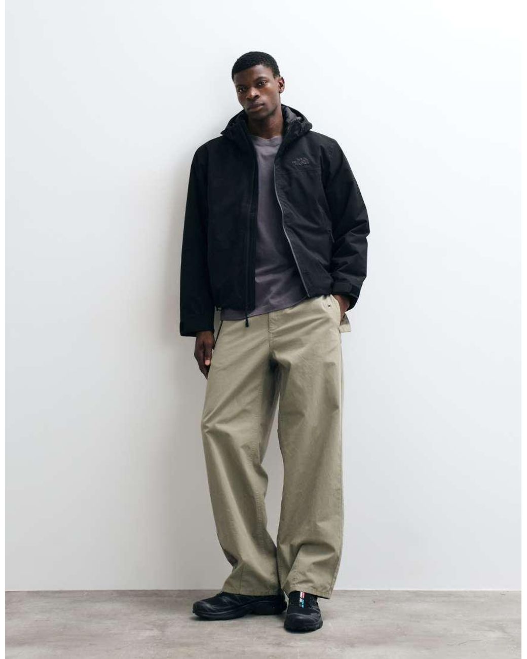 The North Face Black Range Lt Hooded Jacket for men