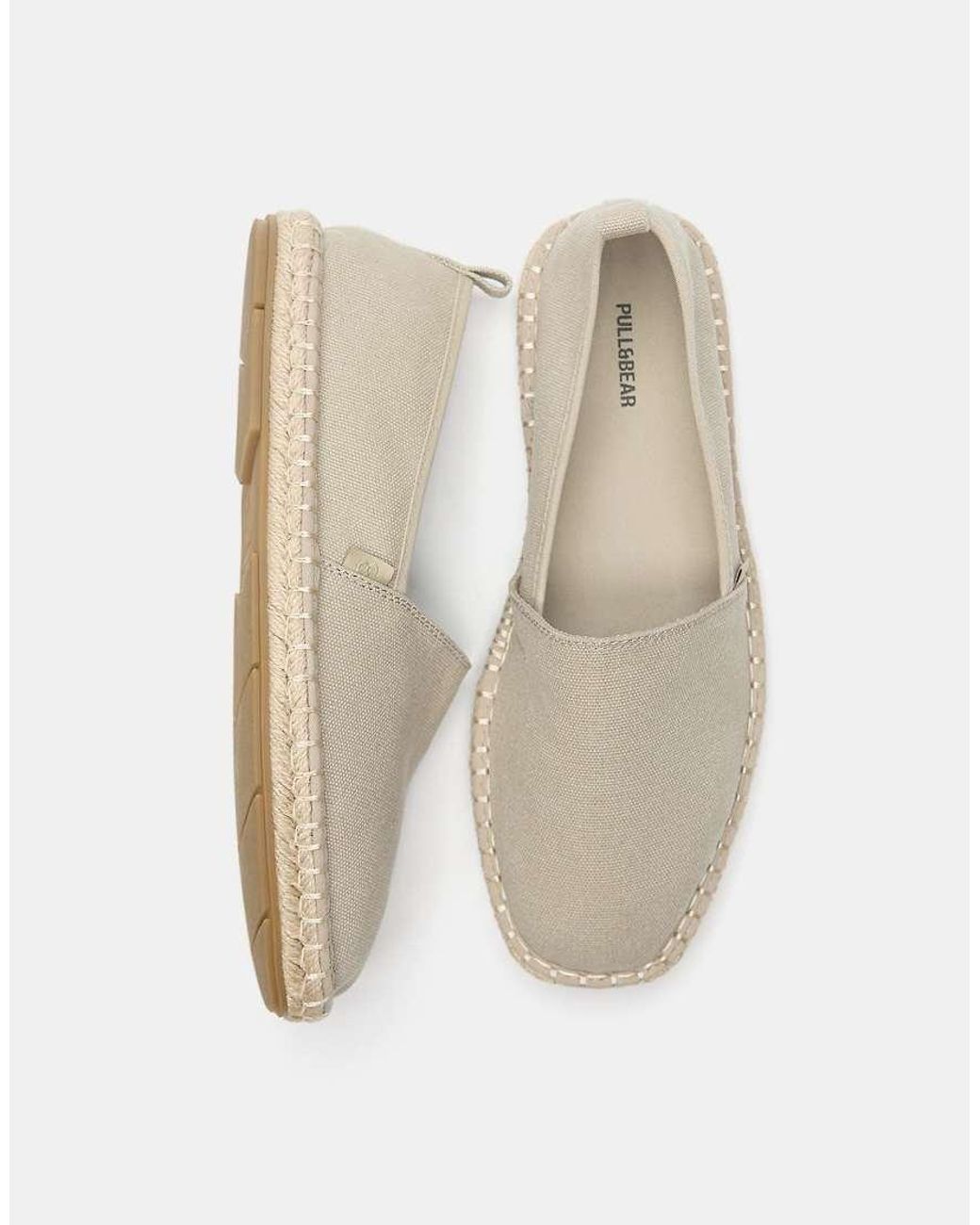Espadrilles di Pull&Bear in White da Uomo