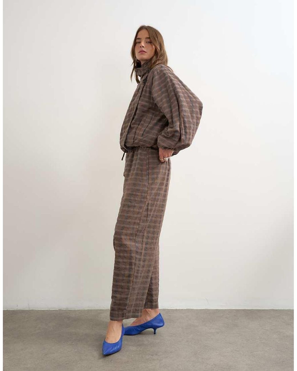 TOPSHOP Natural Co-Ord Techy Trouser