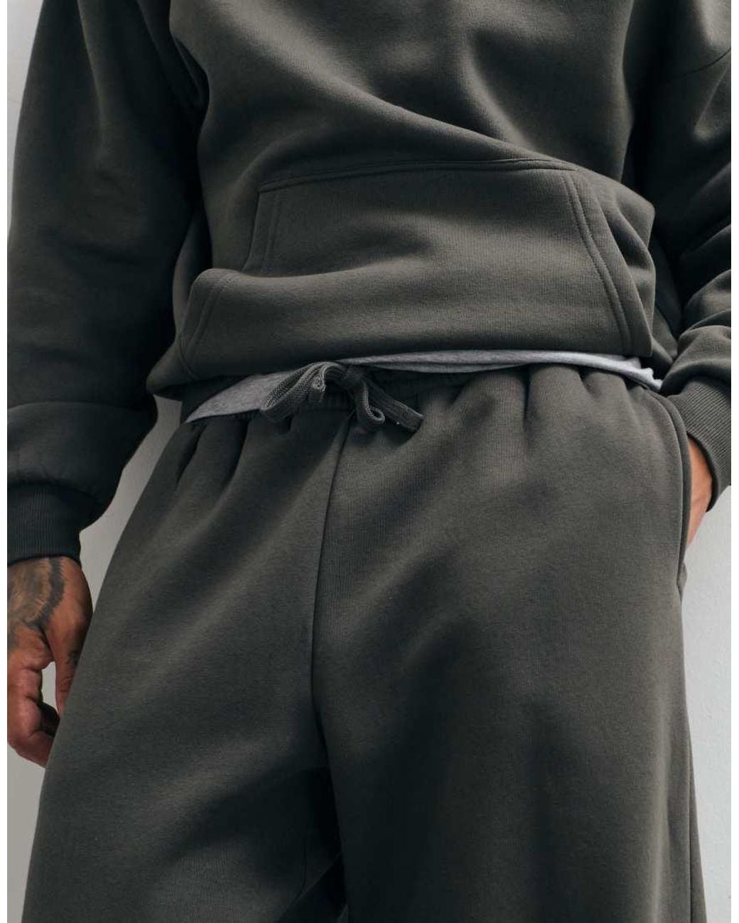 Only & Sons Gray Loose Fit Joggers for men